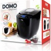 DOMO B3973 Broodbakmachine Timerfunctie, Met display Zwart